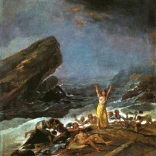 Naufragio (1793-4). Hojalata. Coleccción particular